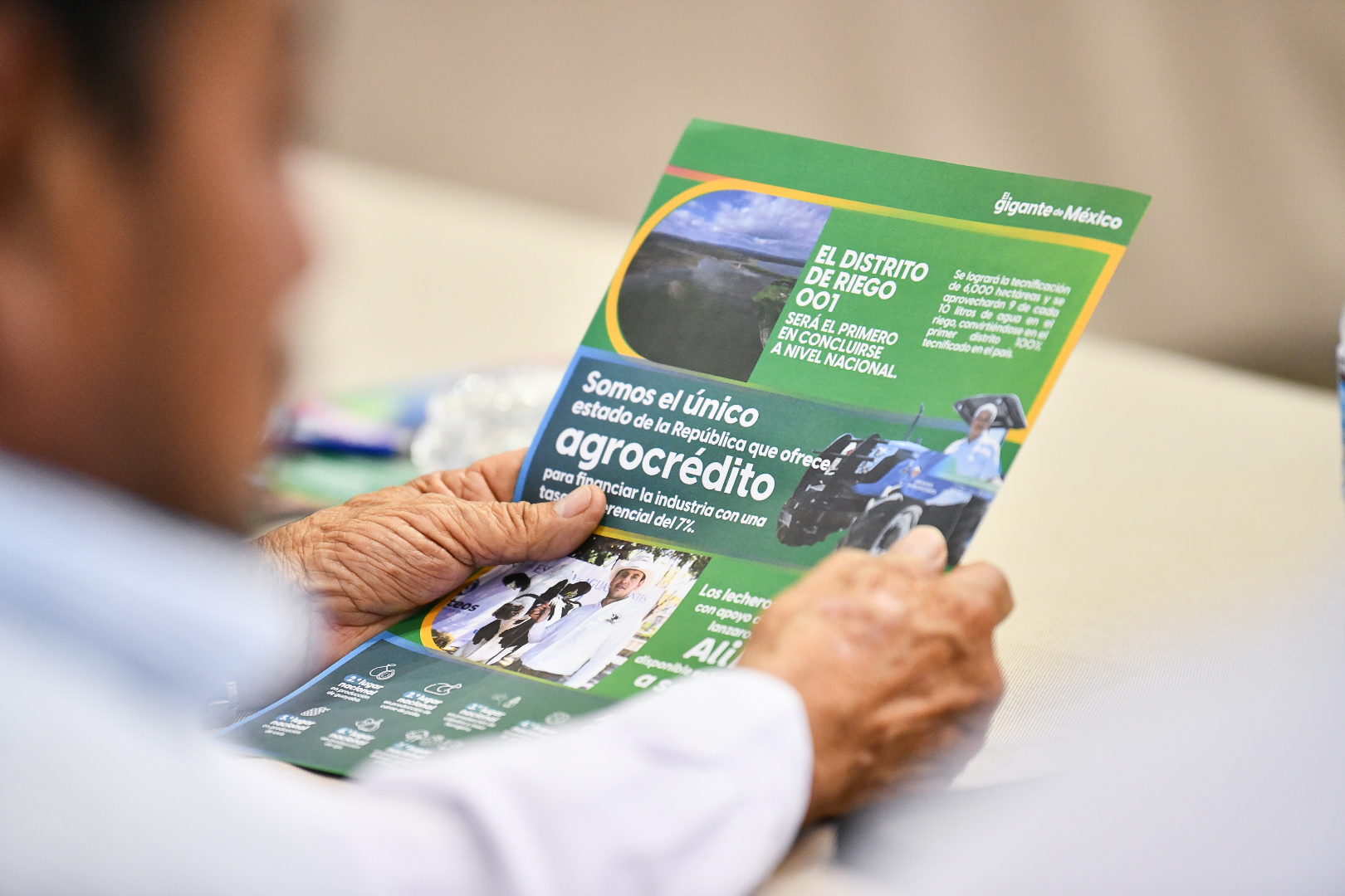 아구아스칼리엔테스, 농업 용수 현대화 및 관개 지구 001 발전으로 전국적 인정